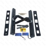 Smart Lock F1 - ალუმინის კარების ჭკვიანი საკეტი თითის ანაბეჭდით, RFID-თ, პაროლით და ავტომატური მართვით